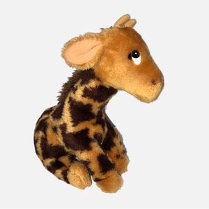 Vintage Dakin Giraffe 10” Stuffed Animal Plush 1983 Made In Korea